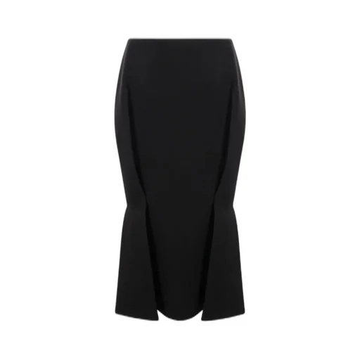 Prada High-Waist Belted Skirt