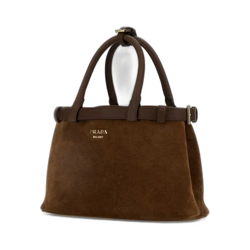 Prada Logo-Printed Handbag