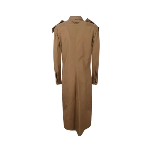 Prada Long-Sleeved Poplin Dress