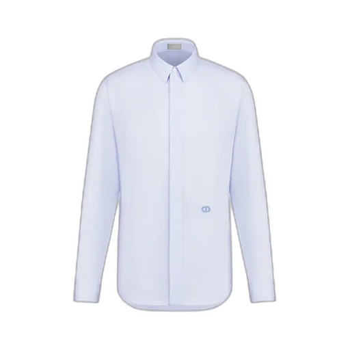 Shirt With Cd Icon Embroidery
