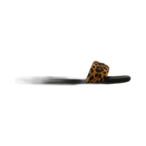 Prada Triangle-Logo Slip-On Sandals