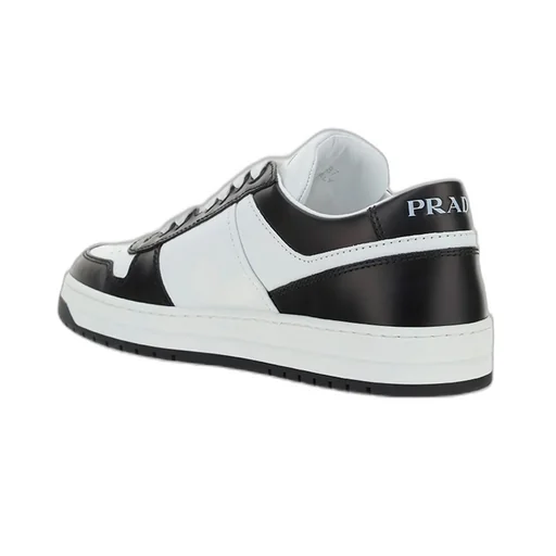 Prada Logo Plaque Low-Top Sneakers
