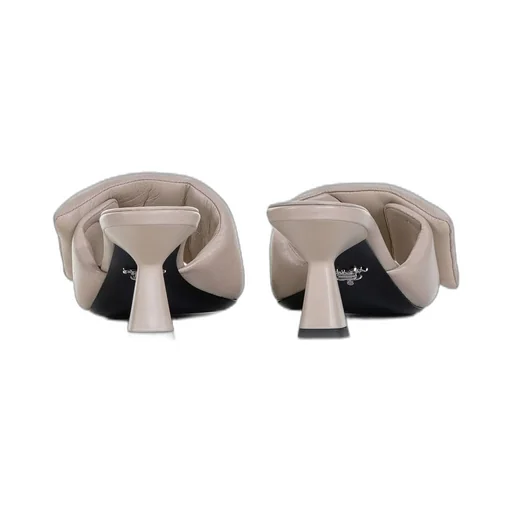 Prada Logo Plaque Mules