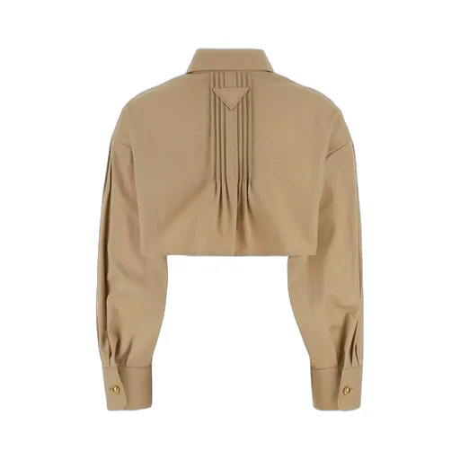 Prada Pleated Cropped Jacket