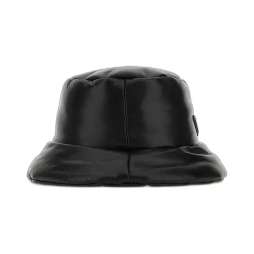 Prada Logo-Enamelled Padded Designed Bucket Hat