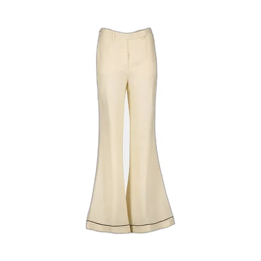 Prada High Waist Tonal Stitched Trousers