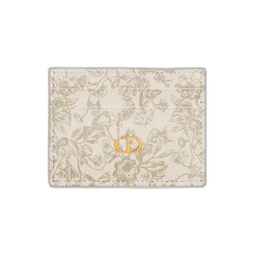 Dior Caro Freesia Card Holder