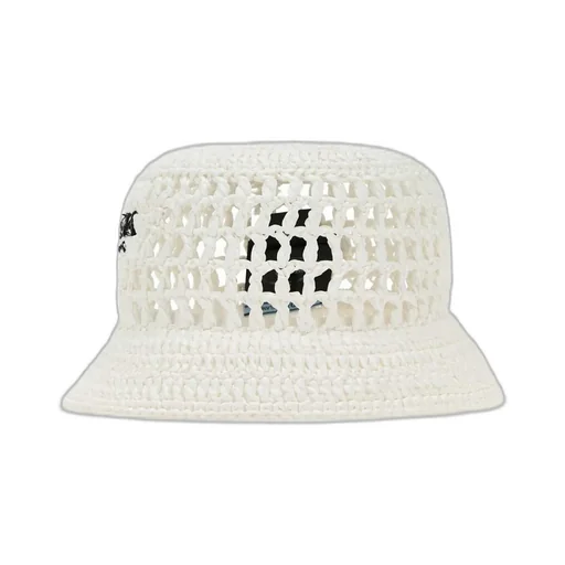 Prada Logo Detailed Interwoven Bucket Hat