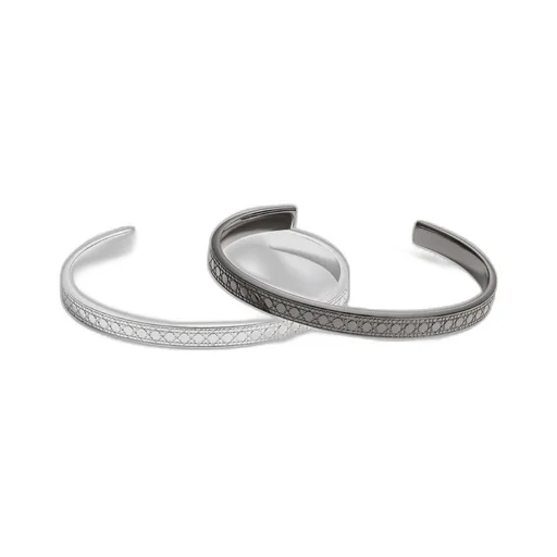 Cannage Bangle Set