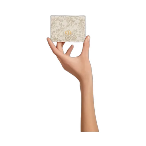 Dior Caro Freesia Card Holder