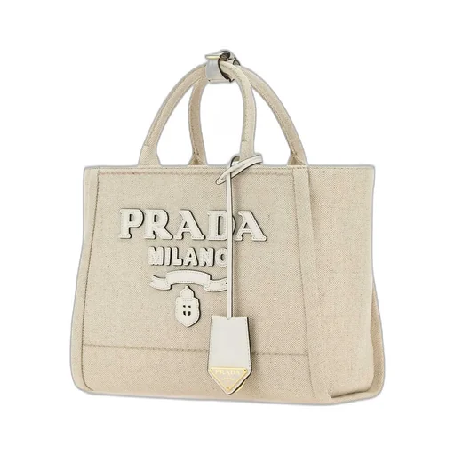 Prada Logo-Detailed Tote Bag