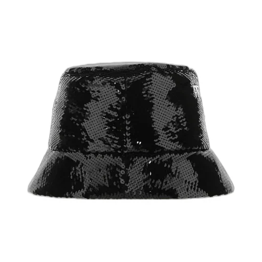 Prada Sequins Logo Bucket Hat