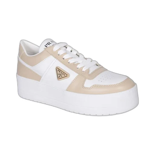 Prada Downtown Bold Lace-Up Sneakers