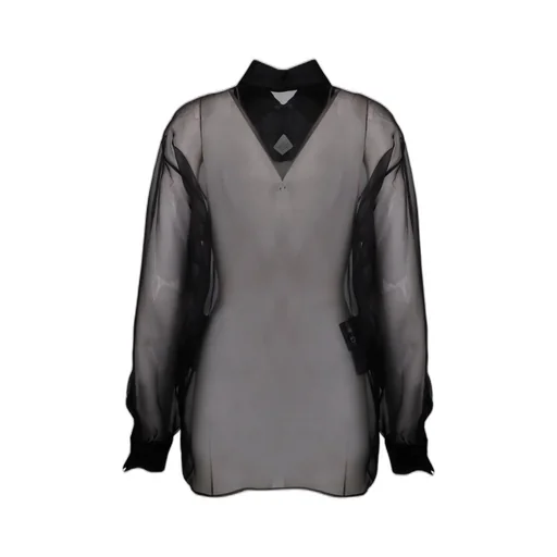 Prada See-Through Long-Sleeved Shirt