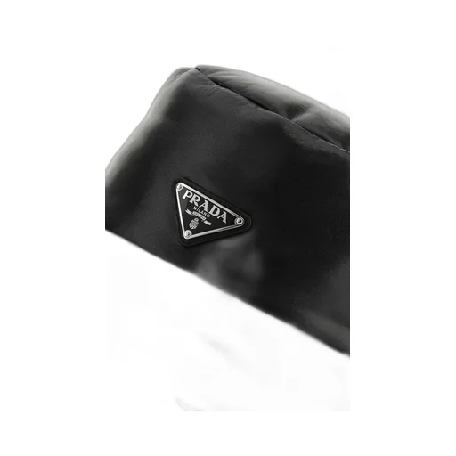 Prada Logo-Enamelled Padded Designed Bucket Hat