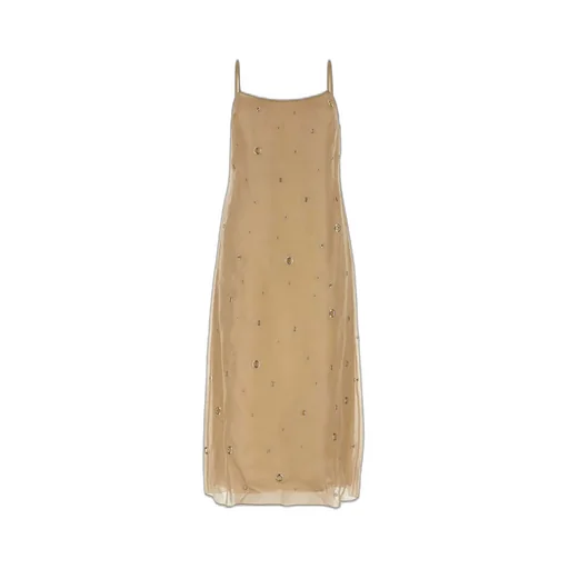 Prada Square Neck Strapped Dress