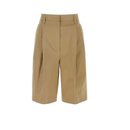 Prada Pleated Bermuda Shorts