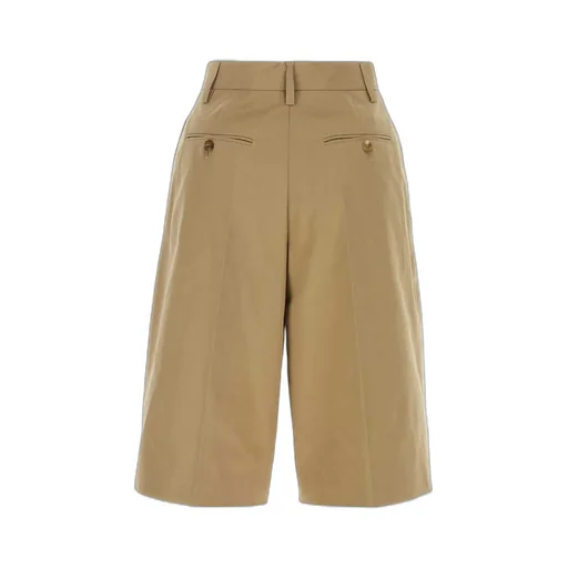 Prada Pleated Bermuda Shorts