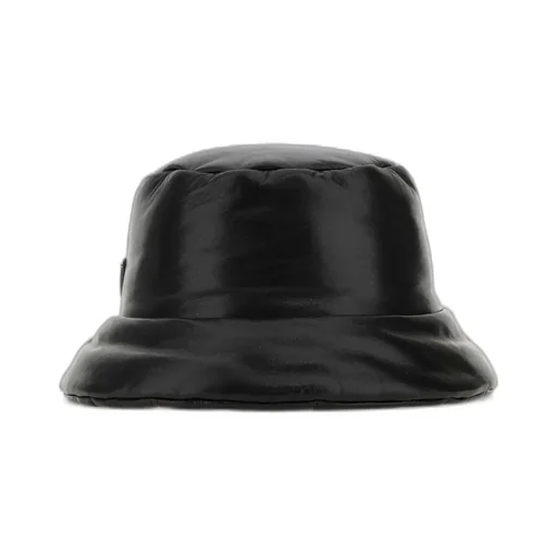 Prada Logo-Enamelled Padded Designed Bucket Hat