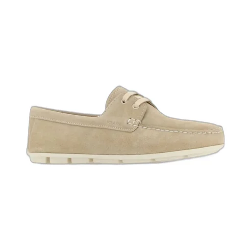 Prada Round-Toe Driving Shoes