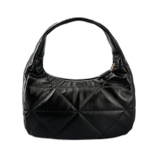 Prada Logo Plaque Padded Shoulder Bag