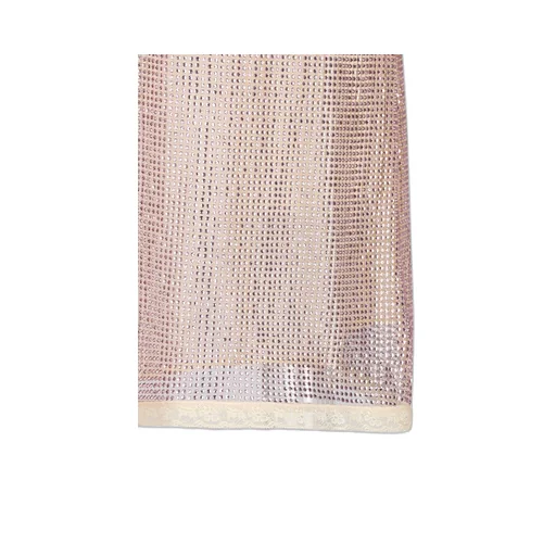 Prada Triangle Logo Embellished Mesh Dress