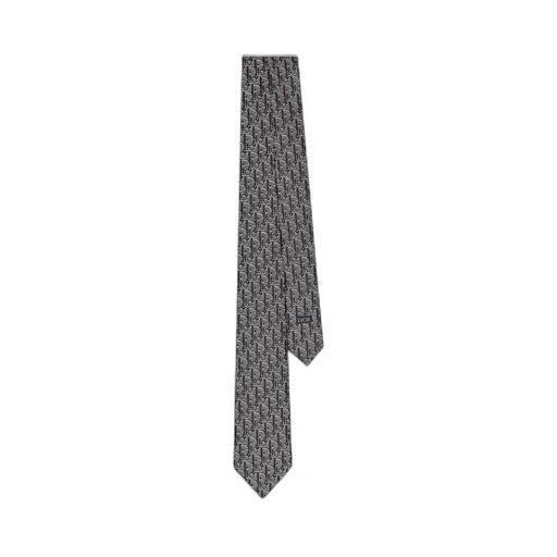 Dior Oblique Pixel Tie