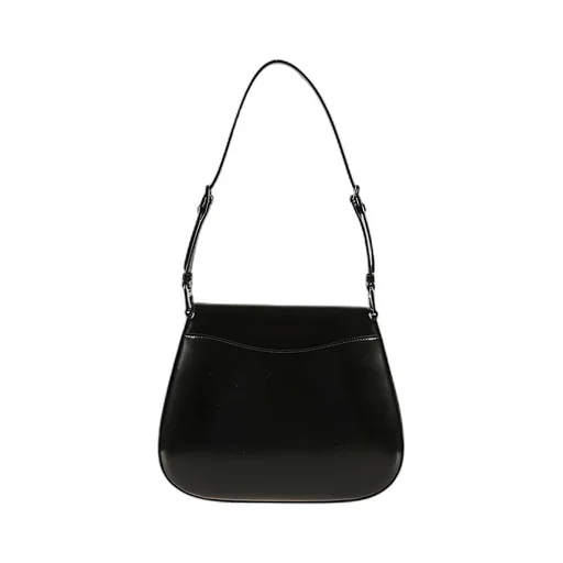 Prada Logo Plaque Shoulder Bag