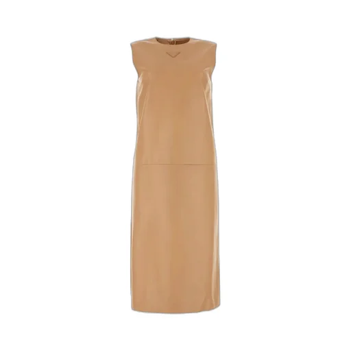 Prada Crewneck Sleeveless Dress