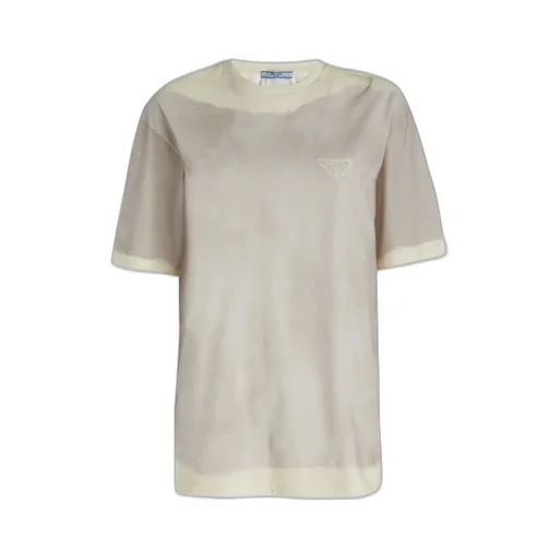 Prada Short-Sleeved Crewneck T-Shirt