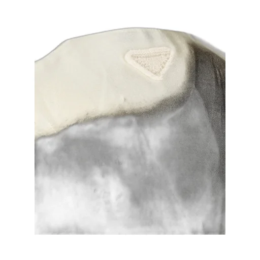 Prada Tie-Dyed V-Neck Sleeveless Blouse