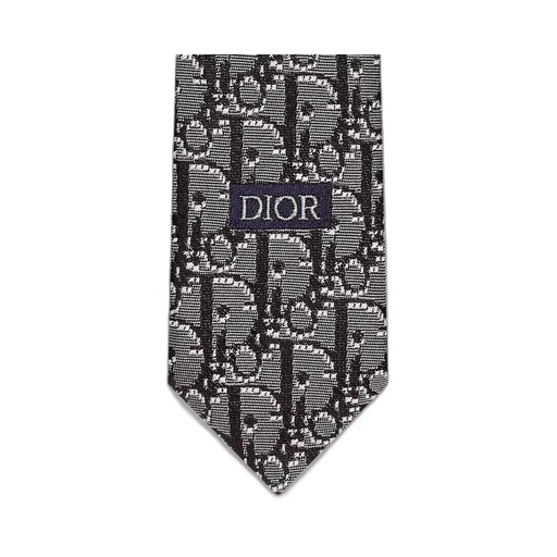 Dior Oblique Pixel Tie