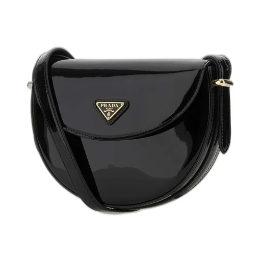 Prada Logo-Plaque Crossbody Bag