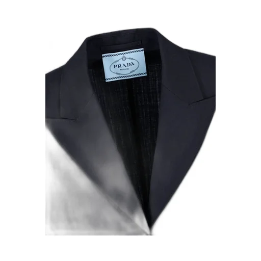 Prada Single-Breasted Belted Shirt Jacket