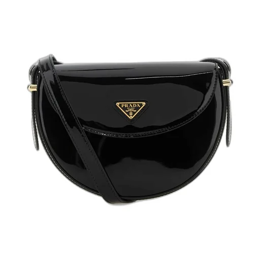 Prada Logo-Plaque Crossbody Bag