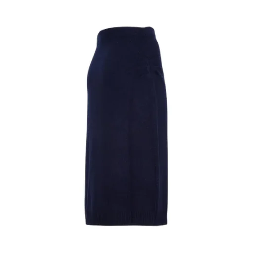 Prada Slit-Detailed Skirt