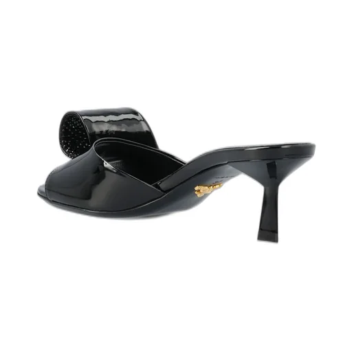 Prada Embellished Slip-On Sandals