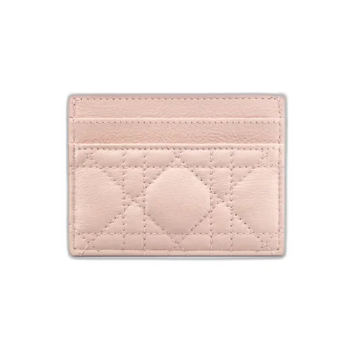 Dior Caro Freesia Card Holder