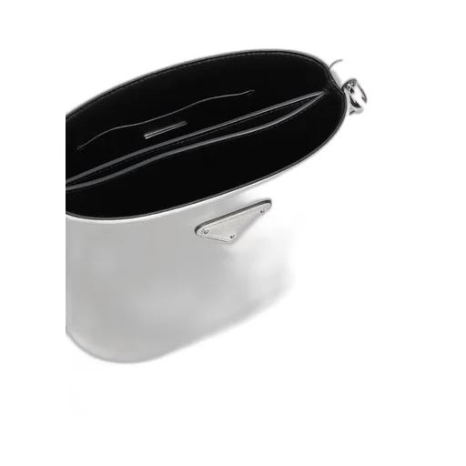 Prada Logo Plaque Buckle Bag