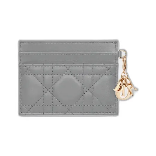 Lady Dior Freesia Card Holder