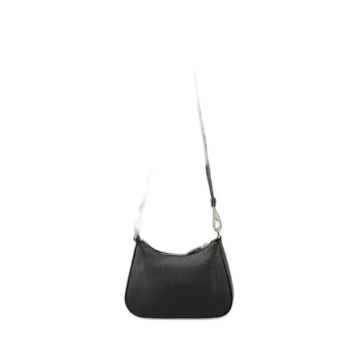 Prada Logo Plaque Zipped Shoulder Bag