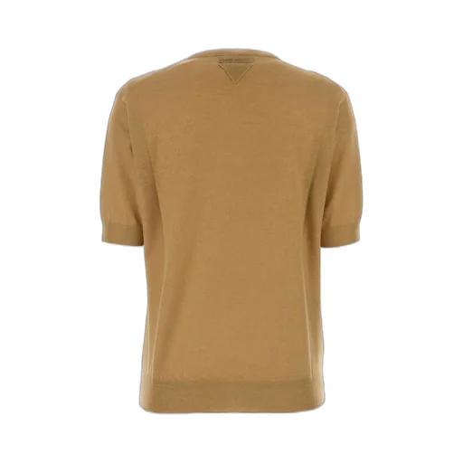 Prada Ribbed Crewneck T-Shirt