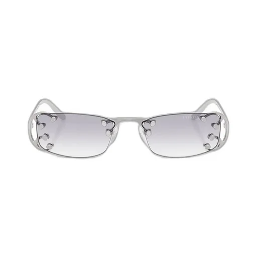 Prada Eyewear Runway Rectangle Frame Sunglasses