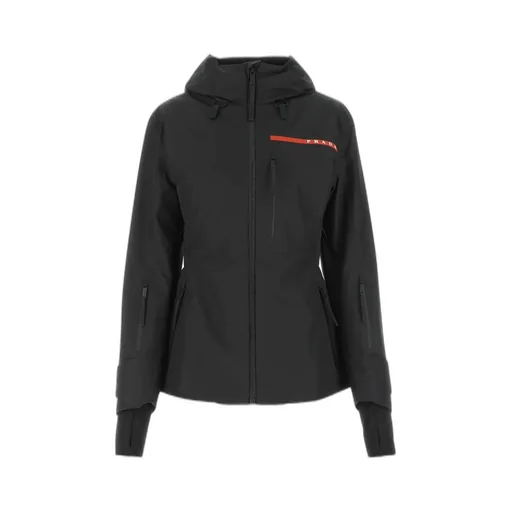 Prada Logo Patch Detail Jacket