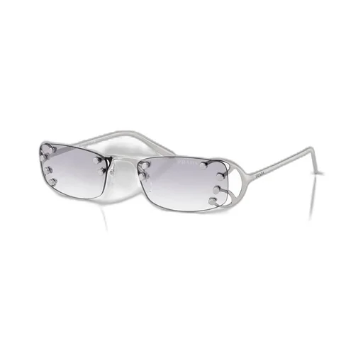 Prada Eyewear Runway Rectangle Frame Sunglasses