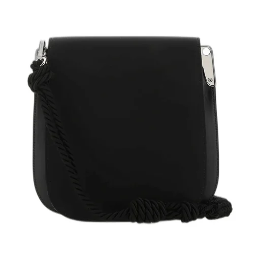 Prada Logo Embroidered Shoulder Bag