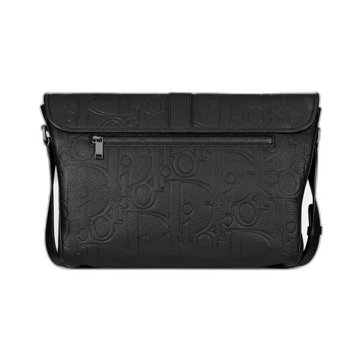 Large Dior Daily Messenger Bag With Flap