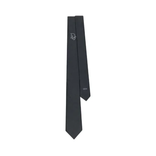 Tie With Centered Dior Oblique