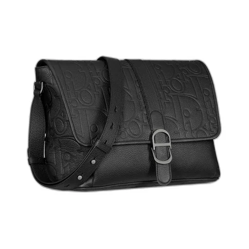 Large Dior Daily Messenger Bag With Flap
