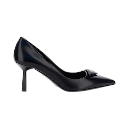 Prada Pointed Toe Slip-On Pumps